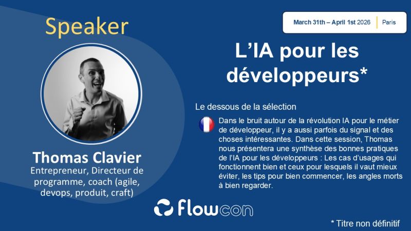 Session info for Thomas Clavier